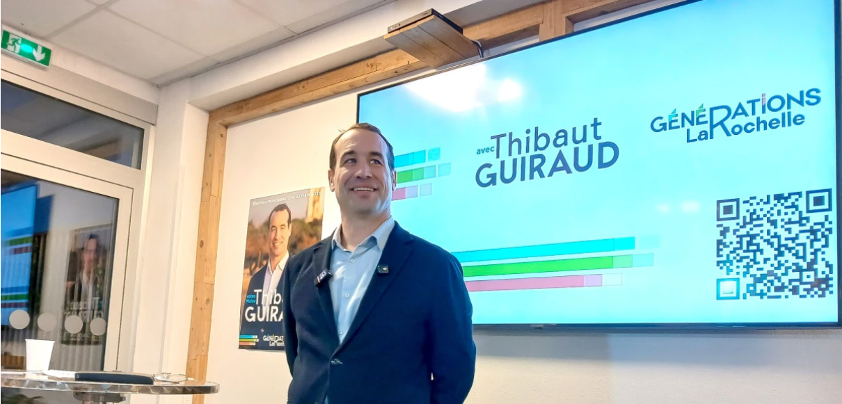 Thibaut Guiraud candidat pour rester maire de La Rochelle